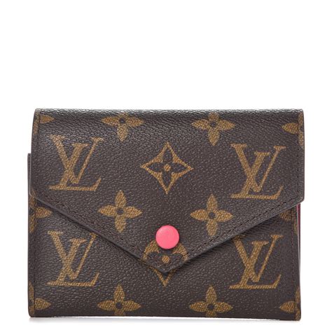 lv wallet pink